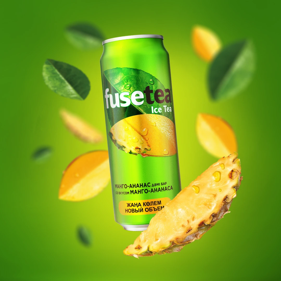 Fuse Tea new-format launch social post — 4