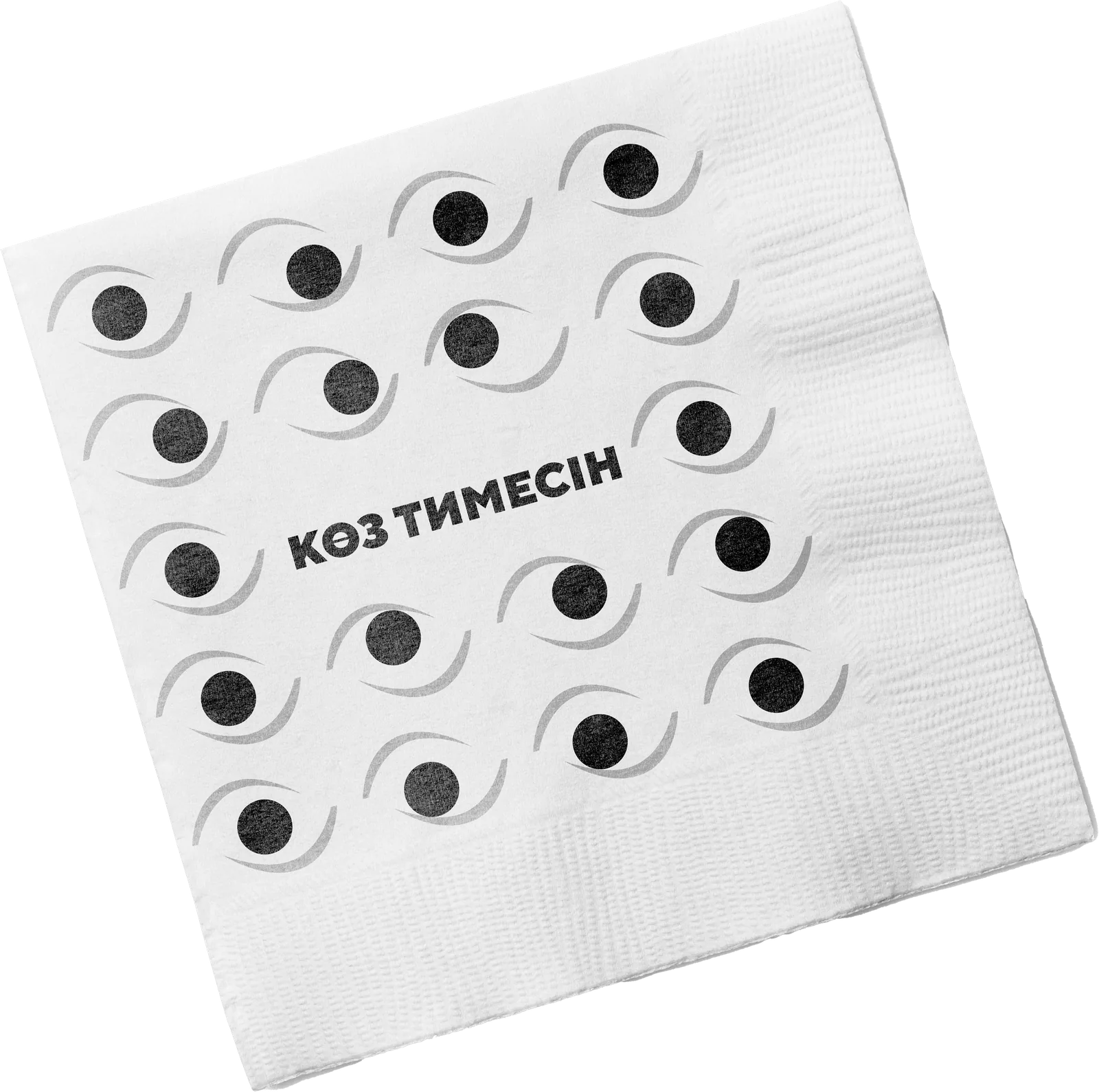 SPEYE napkin with a grid of eyes