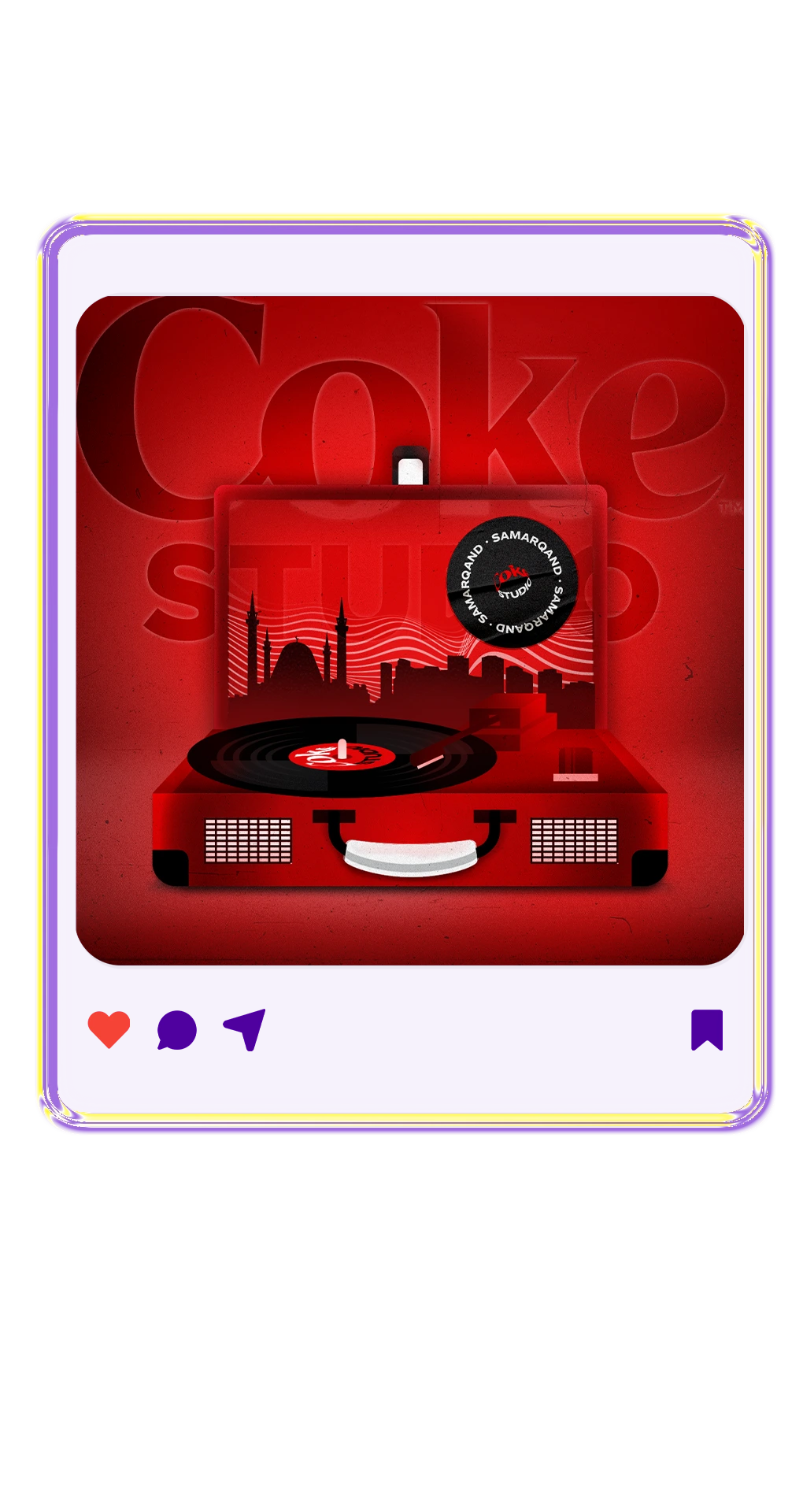 Coca-Cola Coke Studio Fest music campaign post — 9