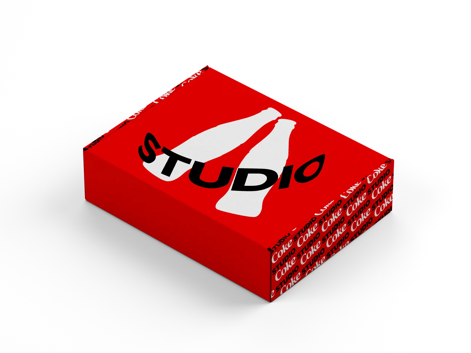 Red Coke Studio branded box