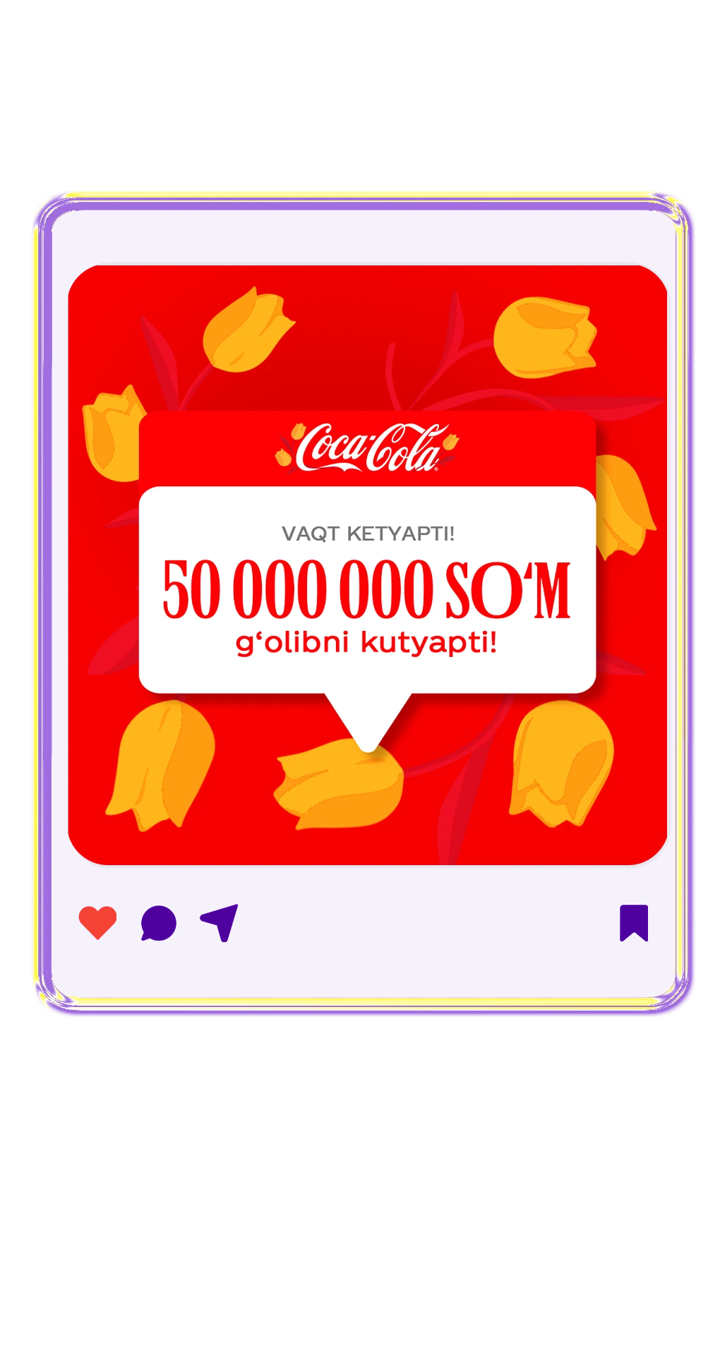 Coca-Cola x Nowruz spring giveaway post — 1