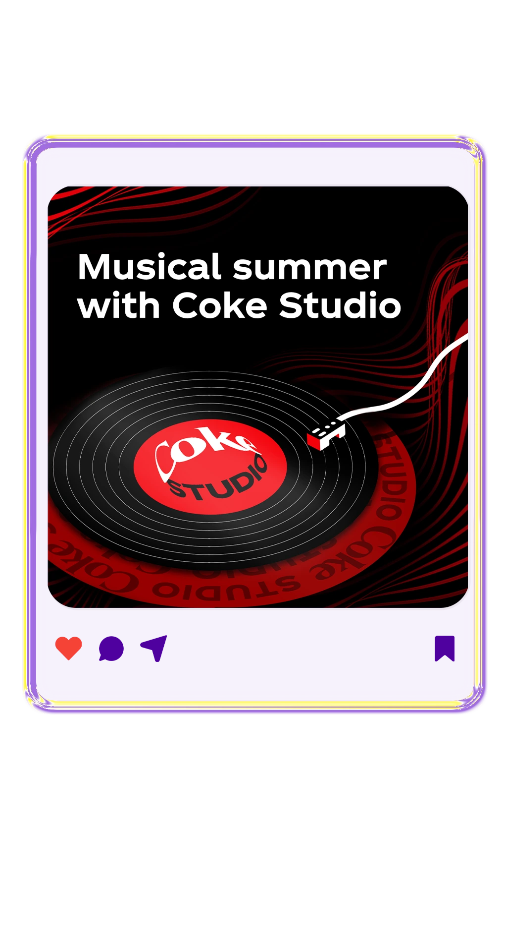 Coca-Cola Coke Studio Fest music campaign post — 11